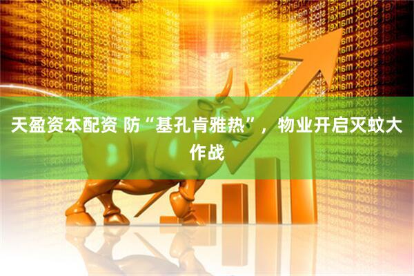 天盈资本配资 防“基孔肯雅热”，物业开启灭蚊大作战