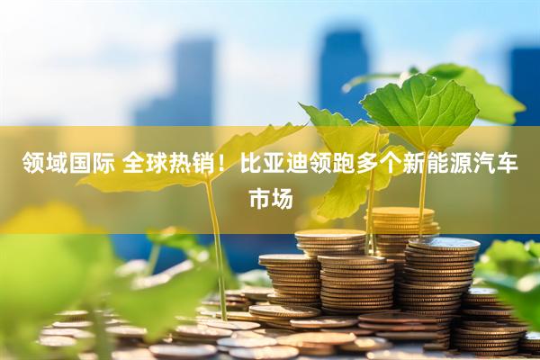 领域国际 全球热销！比亚迪领跑多个新能源汽车市场